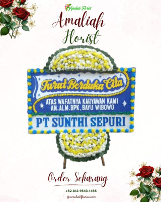 Papan Bunga Duka di Eipumek